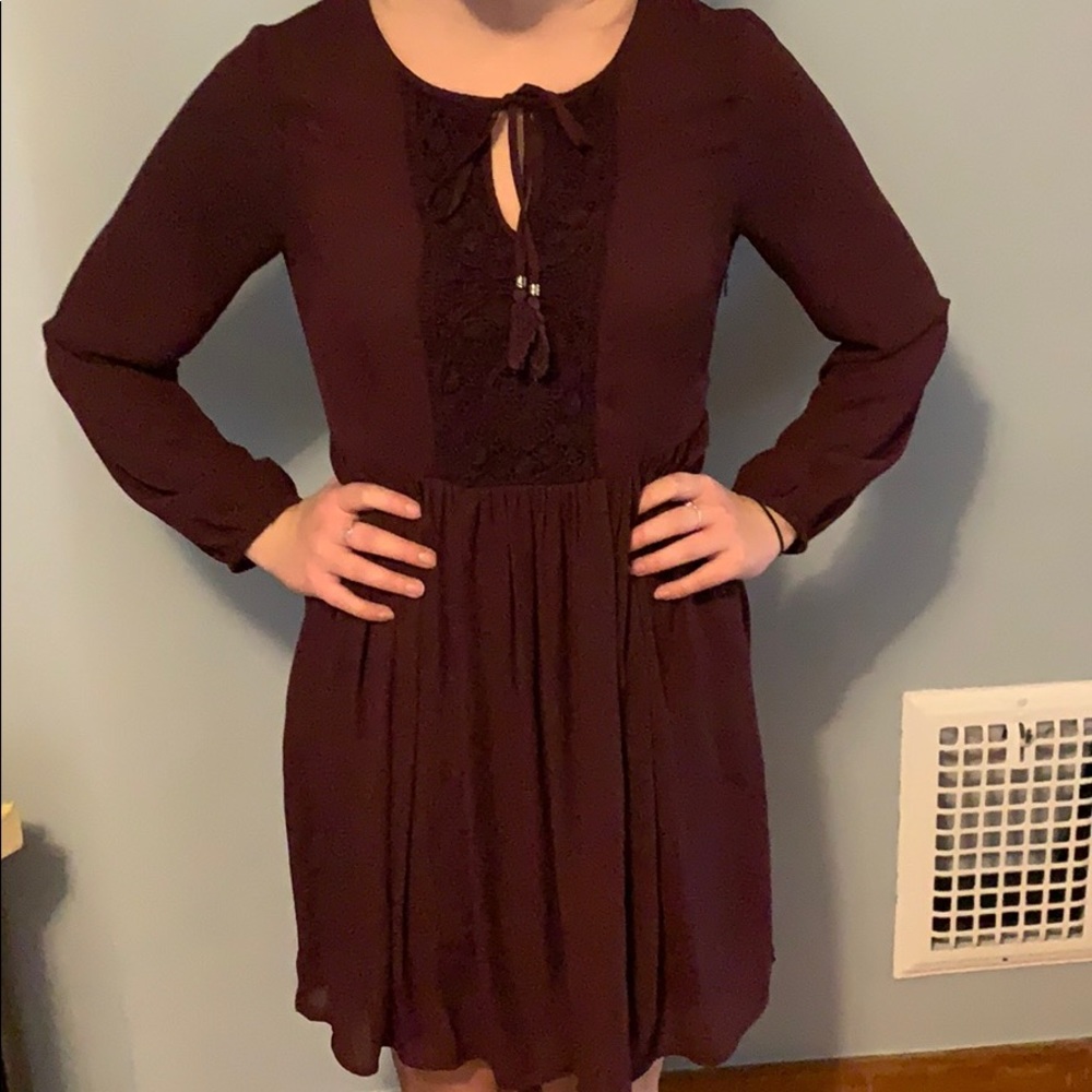 Purple dress worn once. Great for teachers